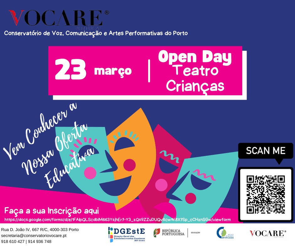 Open Day - Teatro Crianças