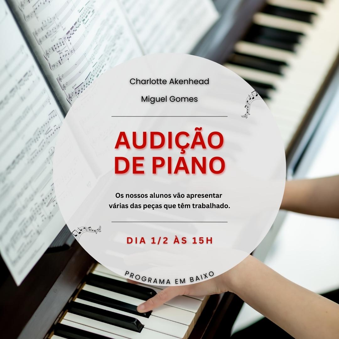 Audição de Piano