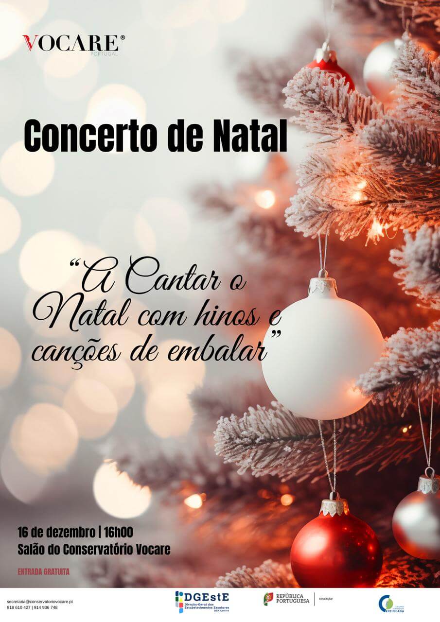 Concerto de Natal - “A Cantar o Natal com hinos e canções de embalar”